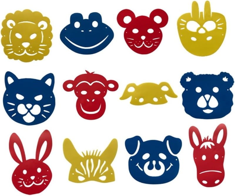 Cartoon Animal Painting Stencil Set DIY Drawing Templates for Kids Art Crafts - Image 5